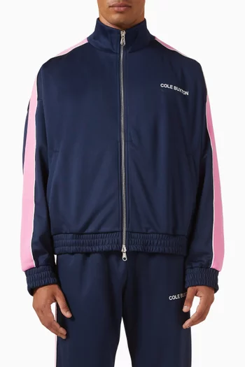 Contrast Tape Track Jacket