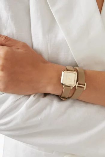 Leila Quartz Watch, 27 x 26mm