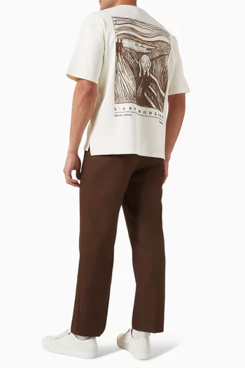The Scream T-shirt in Cotton Jersey