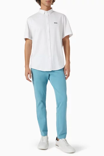 Regular-fit Shirt in Cotton Jersey