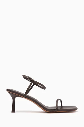 Strappy 60 Sandals in Leather