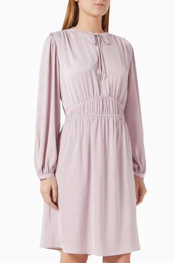 Decly Dress in Satin