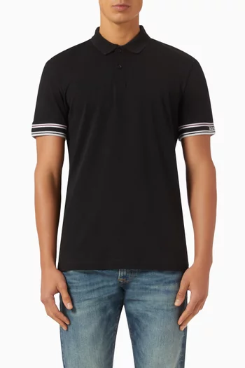 Slim Polo Shirt in Cotton