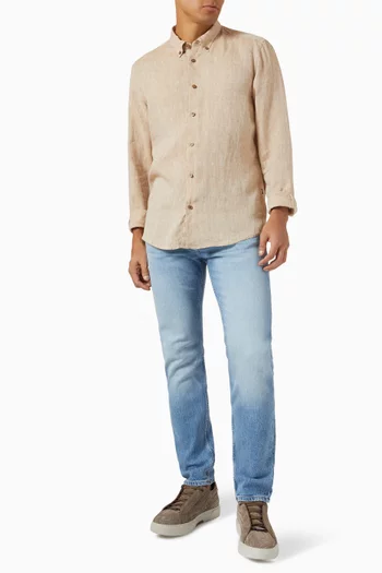 بنطال جينز ديلاوير بقصة ضيقة