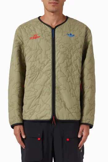x 100 Thieves Quilted Overshirt