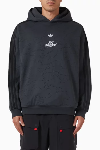 x 100 Thieves Logo Hoodie