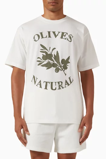 Olives T-shirt in Cotton