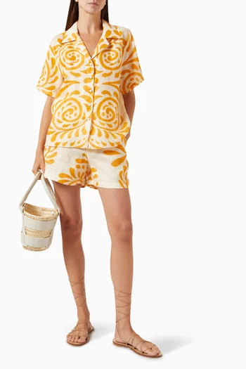 Tomaso Shorts in Linen