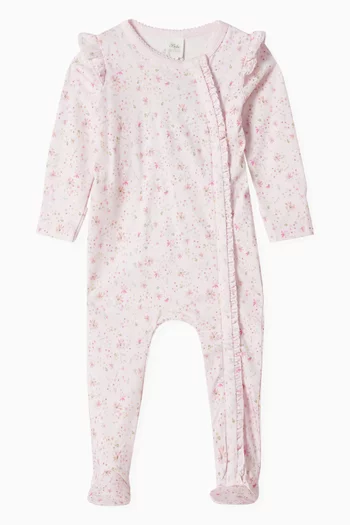 Molly Zip-through Pyjama in Organic Cotton