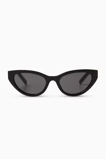 Cat-eye Sunglasses in Acetate