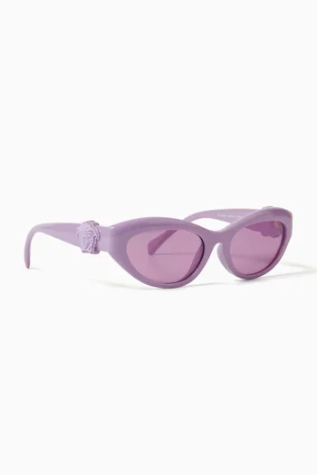 Cat-eye Medusa Sunglasses in Acetate