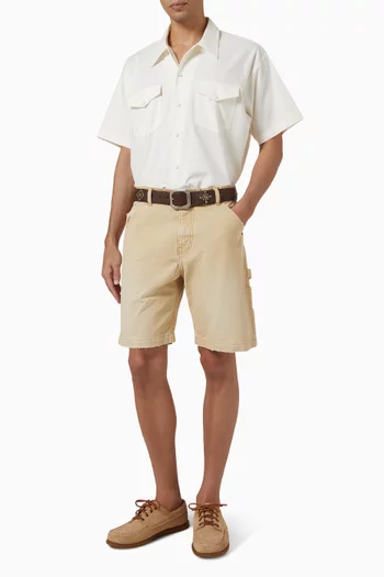 Carpenter Shorts in Cotton Canvas