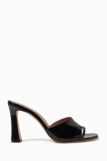 Roxanne 90 Mules in Patent Leather