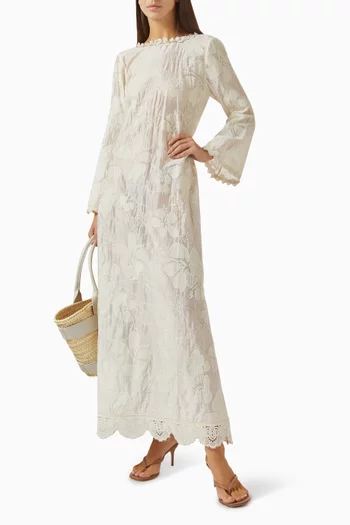 Celine Floral Maxi Dress