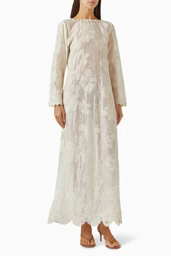 Celine Floral Maxi Dress