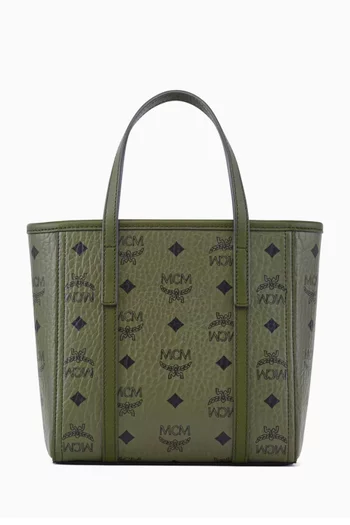 Mini Toni Shopper Tote Bag in Visetos