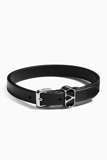VLOGO Bracelet in Leather