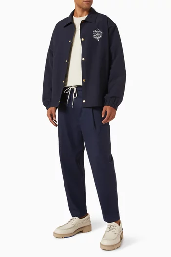Le Pantalon Cropped Cargo Pants in Twill