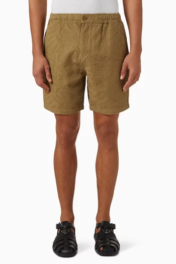 Kurt Honeycomb Dobby Shorts in Cotton