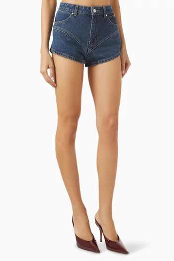 Lore Mini Shorts in Denim