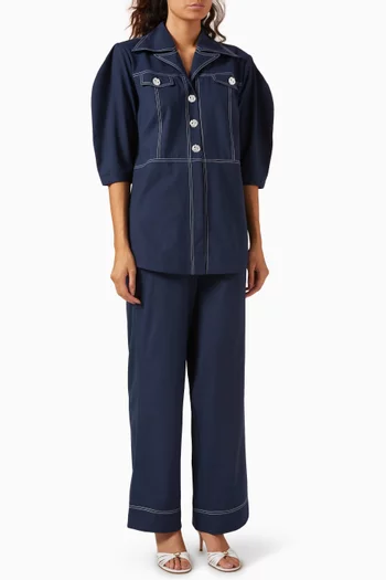 Wendy Co-ord Set in Poly-viscose