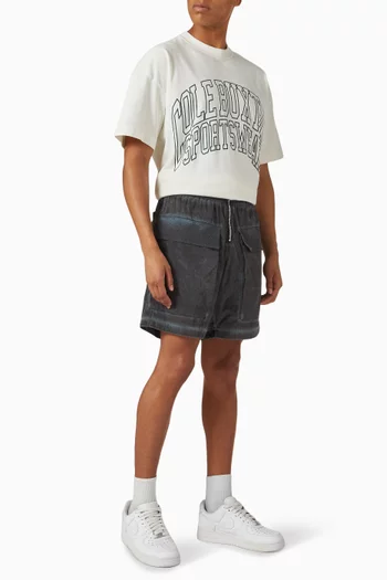 Cold Wash Cargo Shorts in Nylon