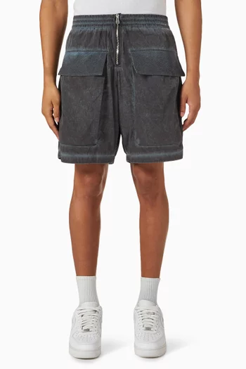 Cold Wash Cargo Shorts in Nylon