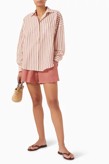 Bahia Shorts in Cotton-poplin