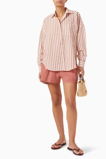Binibeca Striped Shirt in Cotton-poplin