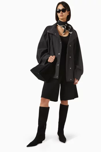 Summer Parachute Jacket in Organic Cotton Blend