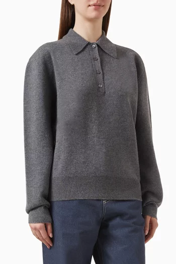 تي شيرت بولو من نسيج مضغوط