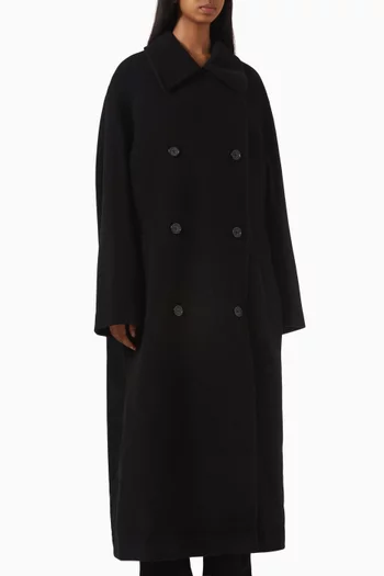 Shield Coat in Recycled Wool Blend