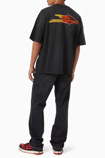 Eagle Oversized T-shirt in Cotton