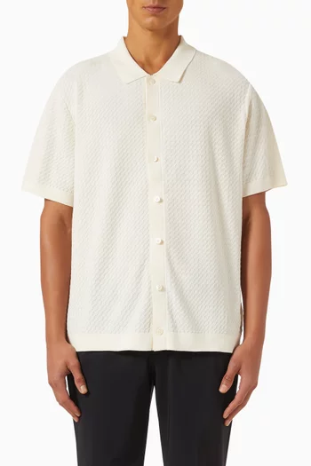 Cairn Shirt in Cotton-knit