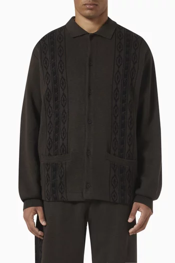 Archive Rodeo Jacquard Cardigan in Knit