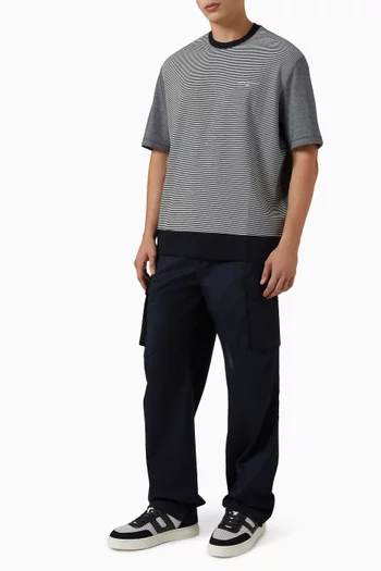 Marina Cargo Pants in Cotton Twill