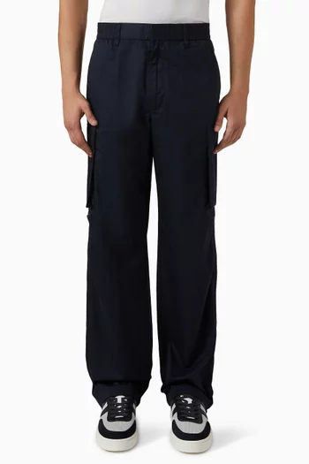 Marina Cargo Pants in Cotton Twill