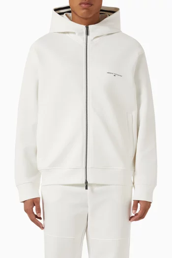 Marnia Logo Zip-up Hoodie
