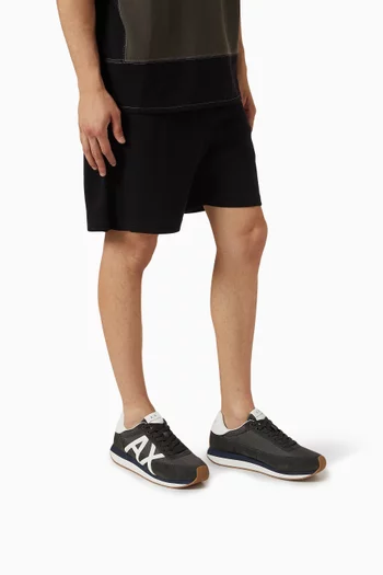Royale AX Logo Sneakers in Mesh
