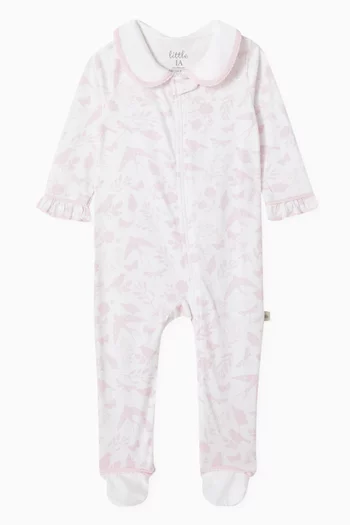 Birdsong Sleepsuit in Organic Cotton