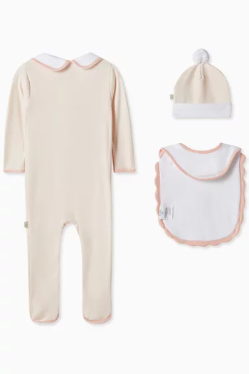 3-Piece Bunny Smart-Zip Set