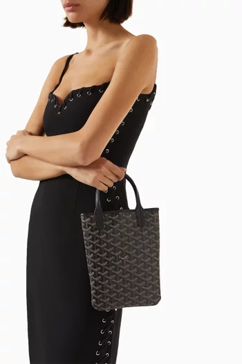 Poitiers Bucket Bag in Goyardine Canvas