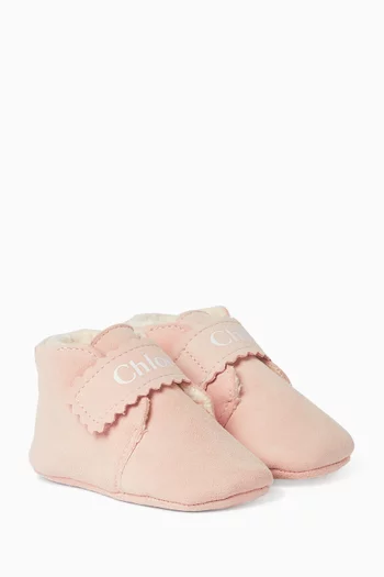 Pre-walker Boots in Suede