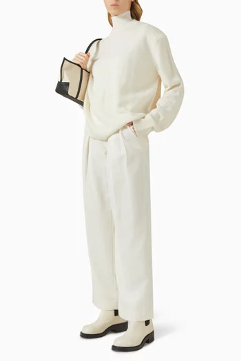 Rafaela Padded Sweater in Wool Blend