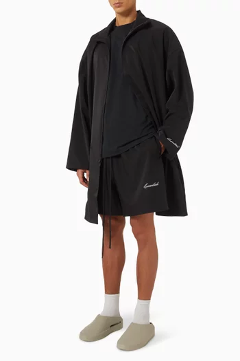 Sporty Soccer Shorts in Nylon