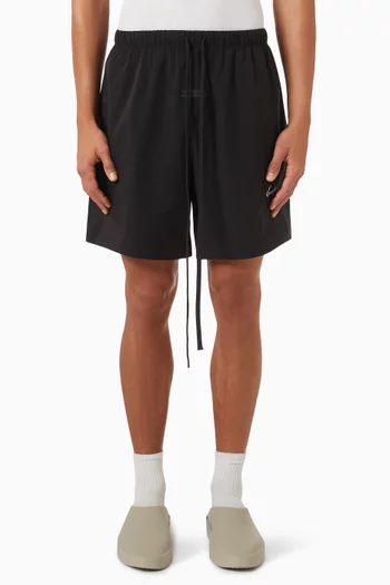 Sporty Soccer Shorts in Nylon