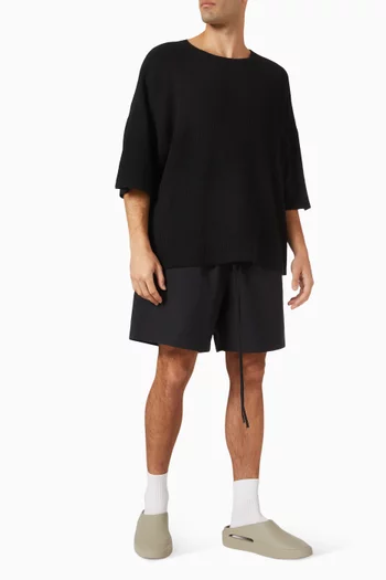 Soccer Shorts in Oxford Cotton