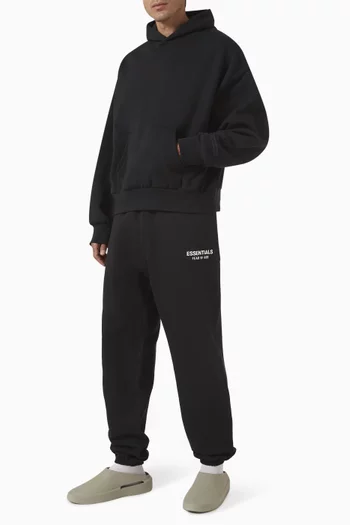 Classic-fit Logo Sweatpants in Cotton-fleece