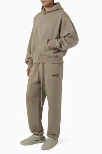 Classic-fit Logo Sweatpants in Cotton-fleece