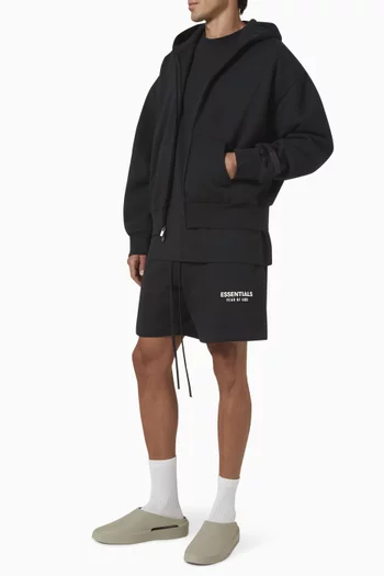 Soccer Shorts in Cotton-fleece